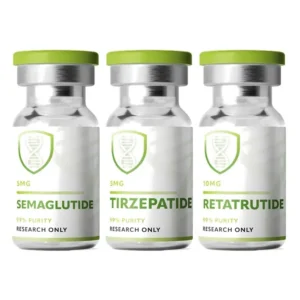 Semaglutide (5mg) + Tirzepatide (5mg) + Retatrutide (10mg) | Triple GLP Research Kit