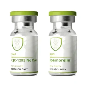 CJC-1295 (No DAC) (5mg) + Ipamorelin (5mg) Research Bundle